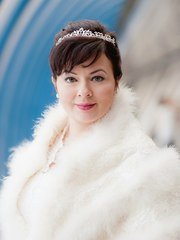 Высокие / Собранные, С аксессуарами / Цветами / Фатой от Свадебный стилист Ольга Силаева 1