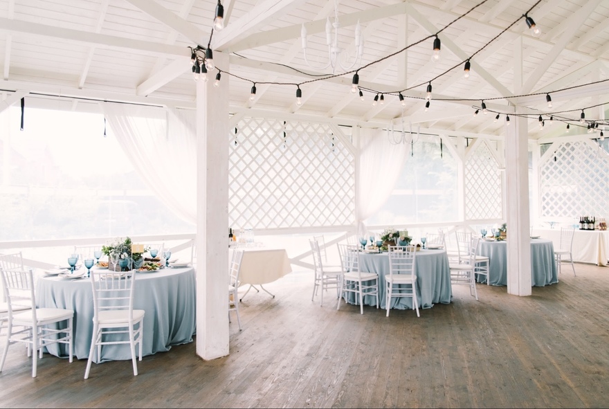 Шебби шик, Тиффани в Выездная регистрация, На веранде от Студия декора Magicweddings 6