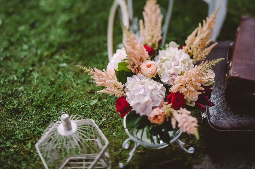 Шебби шик, Винтаж / Ретро в Выездная регистрация, Природа от Студия декора Magicweddings 4