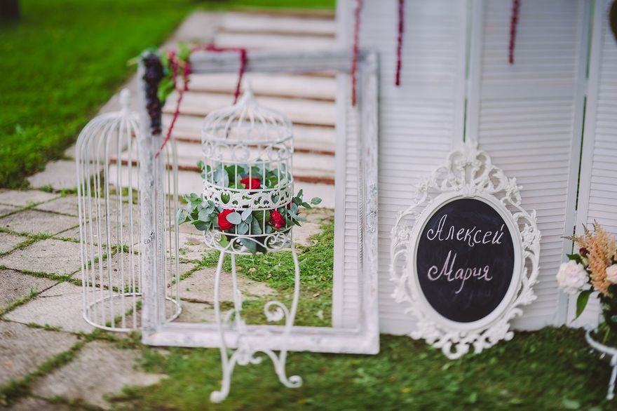 Шебби шик, Винтаж / Ретро в Выездная регистрация, Природа от Студия декора Magicweddings 15