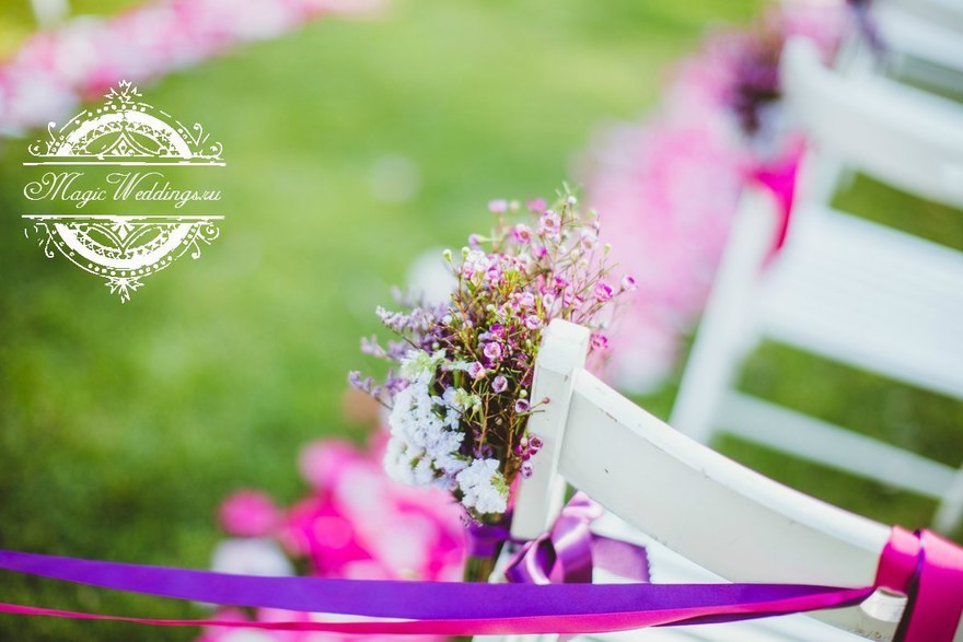 Шебби шик, Прованс в Выездная регистрация, Природа от Студия декора Magicweddings 12