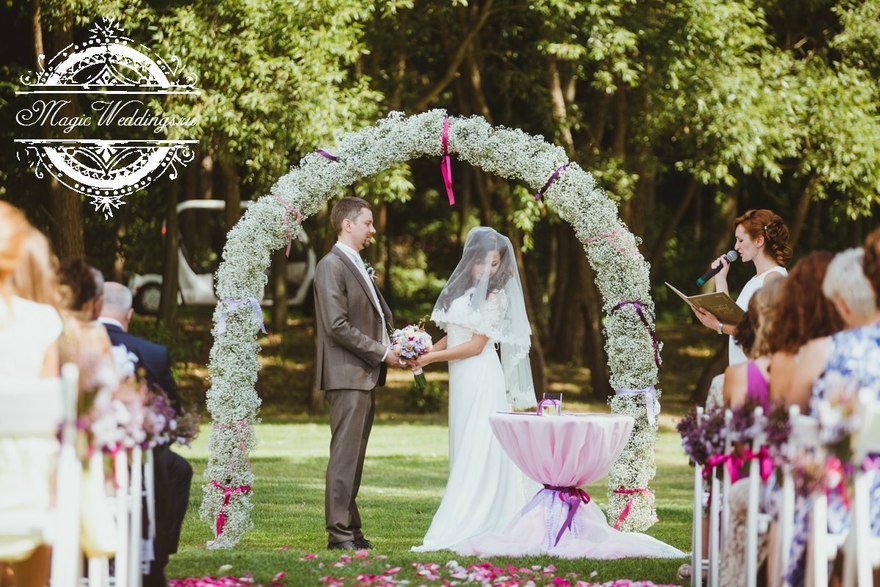 Шебби шик, Прованс в Выездная регистрация, Природа от Студия декора Magicweddings 14