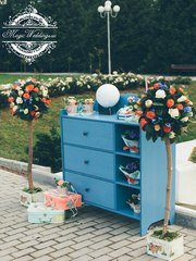 Выездная регистрация в Весенняя / Летняя, Винтаж / Ретро, Тематический от Студия декора Magicweddings 2