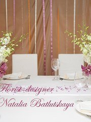 Президиум / Стол молодоженов в Шебби шик, Классика от Студия декора Magicweddings 1