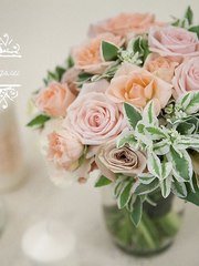 Президиум / Стол молодоженов в Шебби шик, Модерн от Студия декора Magicweddings 2