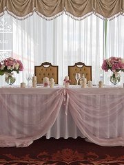 Президиум / Стол молодоженов в Классика от Студия декора Magicweddings 1