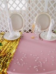 Президиум / Стол молодоженов в Шебби шик, Бохо от Студия декора Magicweddings 2