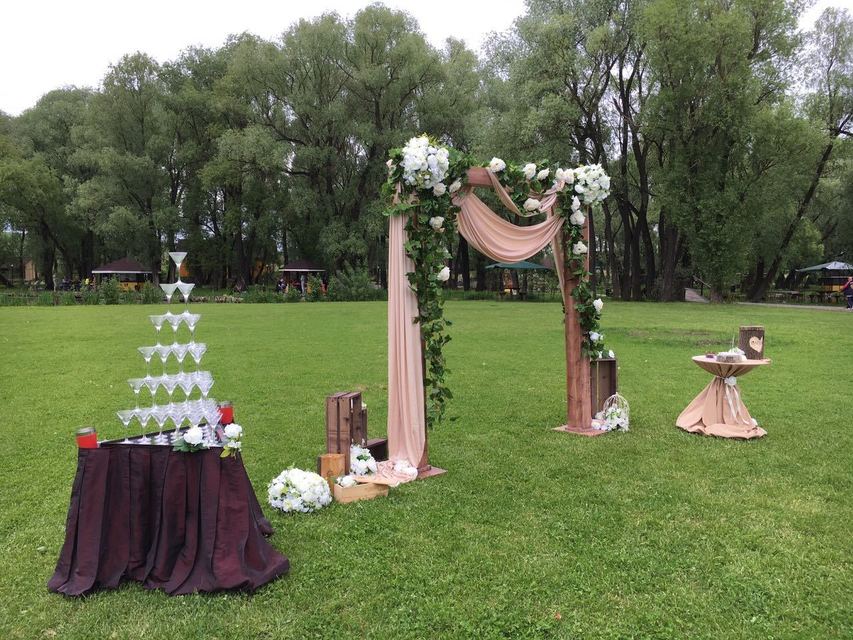 Свадьба Зеленая от Свадебное агентство WeddingQueenLove 6