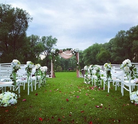 Свадьба Зеленая от Свадебное агентство WeddingQueenLove 9