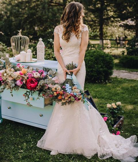 Раскидистый / Растрёпыш name от Студия декора Magicweddings 4