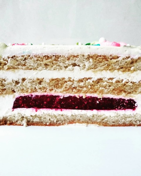 Крем / Сливки Одноярусные 2 от Свадебный сладкий стол под ключ