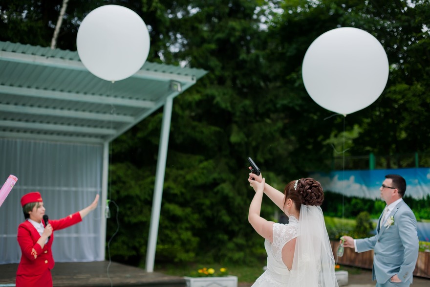 Свадьба Андрея и Татьяны, На седьмом небе от Свадебное агентство Подкова 6