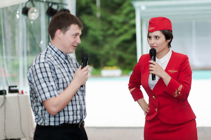 Свадьба Андрея и Татьяны, На седьмом небе от Свадебное агентство Подкова 8