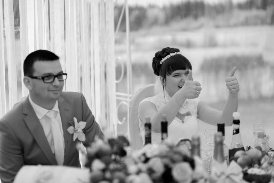 Свадьба Андрея и Татьяны, На седьмом небе от Свадебное агентство Подкова 9