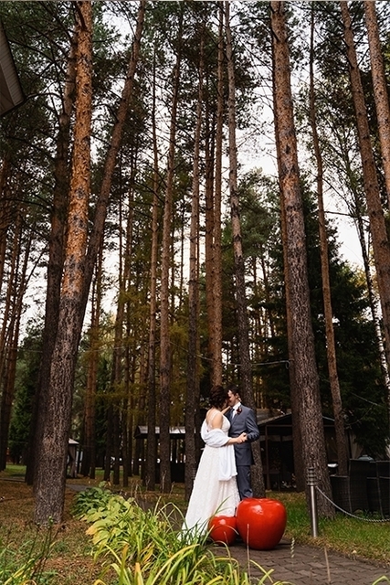 Яблочная свадьба Александра и Анны от Свадебное агентство Подкова 5