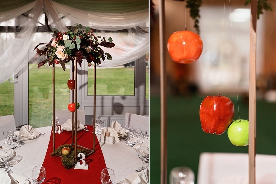 Яблочная свадьба Александра и Анны от Свадебное агентство Подкова 7