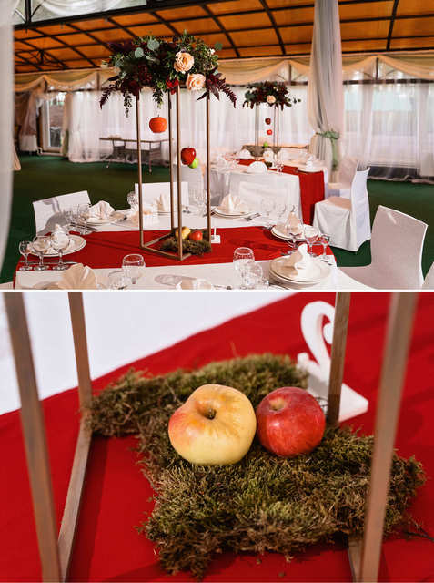 Яблочная свадьба Александра и Анны от Свадебное агентство Подкова 8