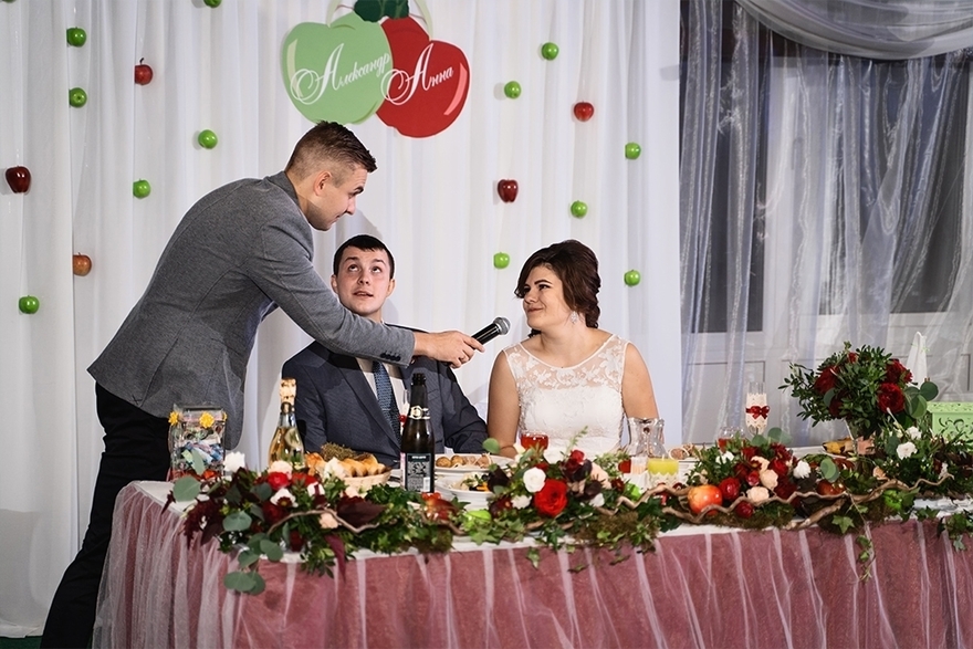 Яблочная свадьба Александра и Анны от Свадебное агентство Подкова 14