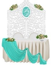 Бирюзовая свадьба Максима и Марины от Свадебное агентство Подкова 2