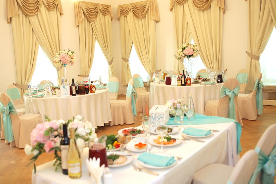 Бирюзовая свадьба Максима и Марины от Свадебное агентство Подкова 9