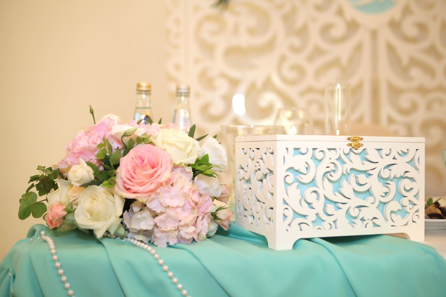 Бирюзовая свадьба Максима и Марины от Свадебное агентство Подкова 11