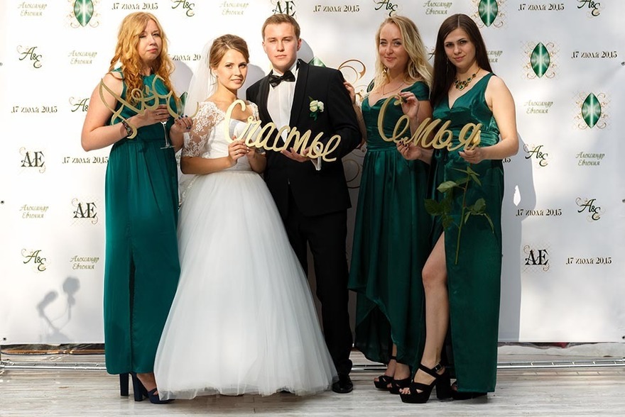Свадьба Александра и Евгении от Свадебное агентство Подкова 4