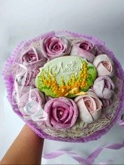 оттенки Розового Сладкий букет от Свадебный сладкий стол под ключ 1