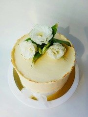 Крем / Сливки Одноярусные 1 от Свадебный сладкий стол под ключ