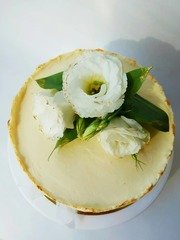 Крем / Сливки Одноярусные 2 от Свадебный сладкий стол под ключ