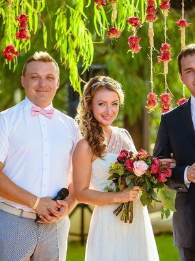 Отчет со свадьбы Ильи и Елены Ведущий Сергей Рябинин 2