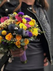 Классический круглый name от Студия декора и флористики Цветы Столицы 1