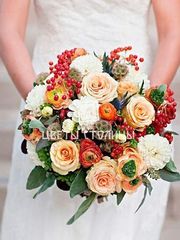 Классический круглый name от Студия декора и флористики Цветы Столицы 1