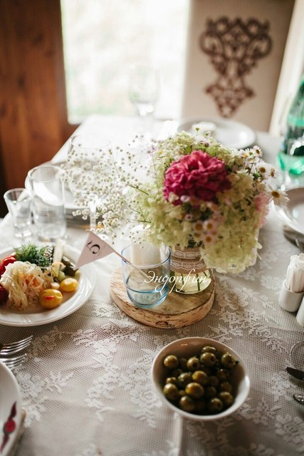 Весенняя / Летняя, Рустик в Ресторан / Банкетный зал от Студия декора и флористики Эндорфин 9