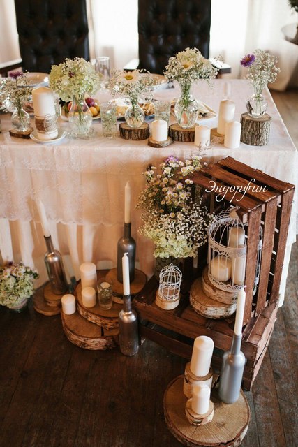 Весенняя / Летняя, Рустик в Ресторан / Банкетный зал от Студия декора и флористики Эндорфин 10