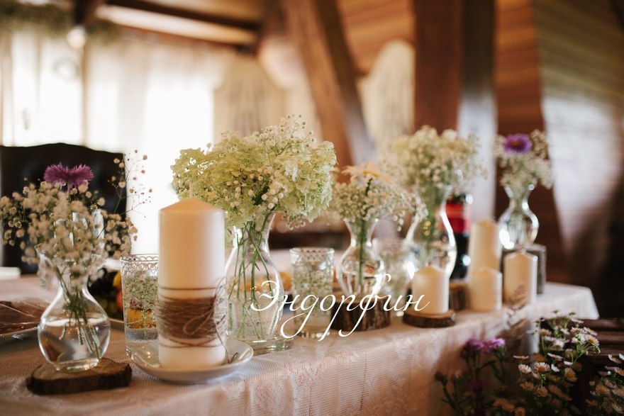 Весенняя / Летняя, Рустик в Ресторан / Банкетный зал от Студия декора и флористики Эндорфин 13