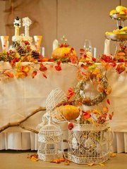 Президиум / Стол молодоженов в Шебби шик, Осенняя, Рустик от Студия декора и флористики Эндорфин 1