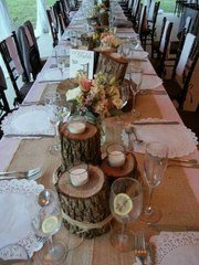 Столы и стулья гостей / Банкет в Весенняя / Летняя, Рустик от Студия декора и флористики Эндорфин 1