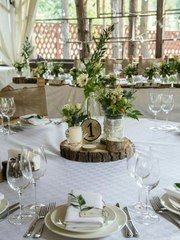 Столы и стулья гостей / Банкет в Весенняя / Летняя, Рустик, Эко от Студия декора и флористики Эндорфин 1