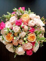 Классический круглый name от Студия декора и флористики Эндорфин 1