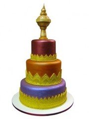 Мастика, Глазурь / Гляссаж / Гель Трехъярусные 1 от Кондитерская Boutique cakes