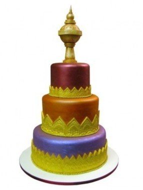 Мастика, Глазурь / Гляссаж / Гель Трехъярусные 1 от Кондитерская Boutique cakes