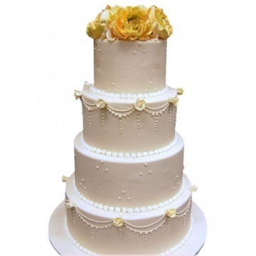 Мастика Многоярусный 1 от Кондитерская Boutique cakes