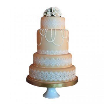 Мастика Многоярусный 1 от Кондитерская Boutique cakes