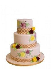 Мастика Трехъярусные 1 от Кондитерская Boutique cakes