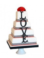 Мастика Многоярусный 1 от Кондитерская Boutique cakes