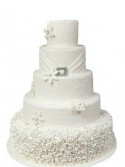 Мастика, Крем / Сливки Многоярусный 1 от Кондитерская Boutique cakes