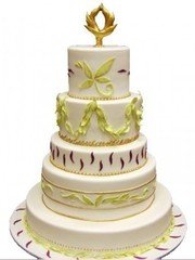 Мастика Многоярусный 1 от Кондитерская Boutique cakes