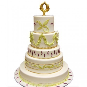 Мастика Многоярусный 1 от Кондитерская Boutique cakes