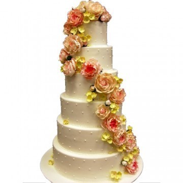 Мастика Многоярусный 1 от Кондитерская Boutique cakes