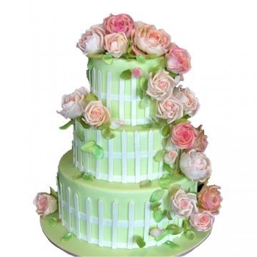 Мастика Трехъярусные 1 от Кондитерская Boutique cakes